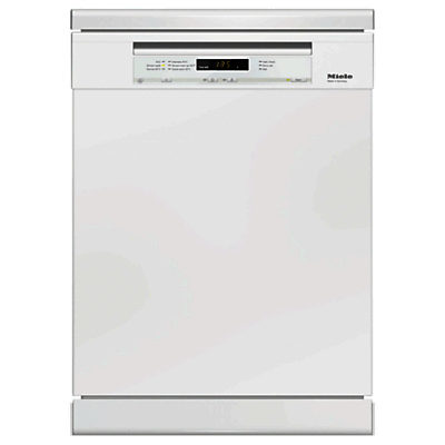 Miele G6200 SCi Semi-Integrated Dishwasher, White Miele G6200 SCi Semi-Integrated Dishwasher, White